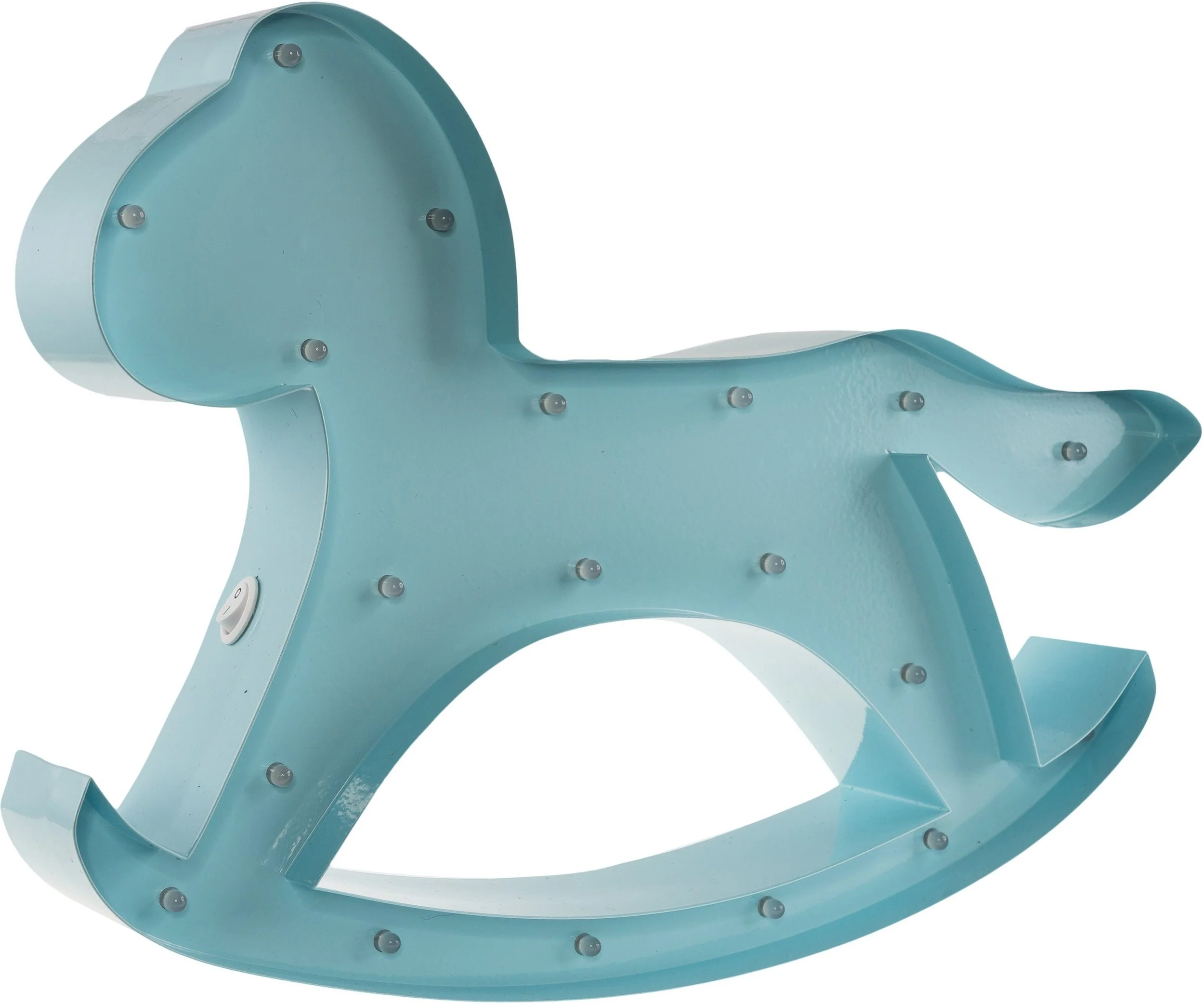 LED Dekolicht „Hobbyhorse“ – Schaukelpferd aus Metall